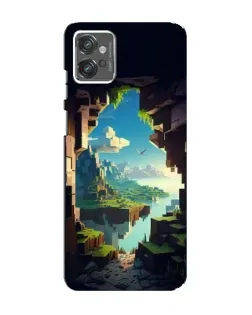 Чехол для Motorola MOTO G23 с картинкой «Вид из пещеры» Чехол для Motorola MOTO G23 с картинкой «Вид из пещеры»