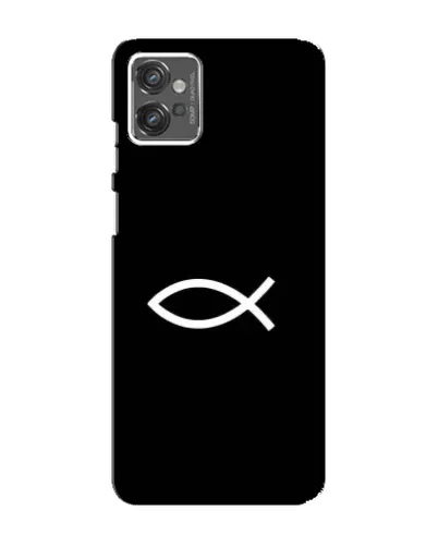 Чехол для Motorola MOTO G23 с картинкой «Символ рыбы Jesus» Чехол для Motorola MOTO G23 с картинкой «Символ рыбы Jesus»