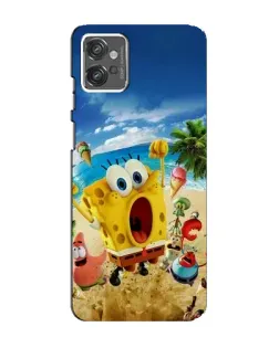 Чехол для Motorola MOTO G23 с картинкой «Развлечения на пляже»