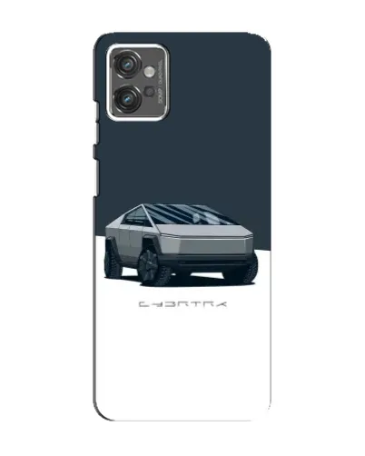 Чехол для Motorola MOTO G23 с картинкой «Серебристый Cybertruck Tesla» Чехол для Motorola MOTO G23 с картинкой «Серебристый Cybertruck Tesla»