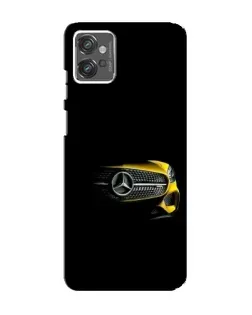Чехол для Motorola MOTO G23 с картинкой «Mercedes — ретро стиль»