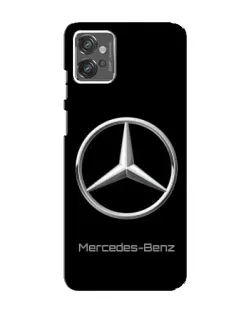 Чехол для Motorola MOTO G23 с картинкой «Mercedes Silver Logo»