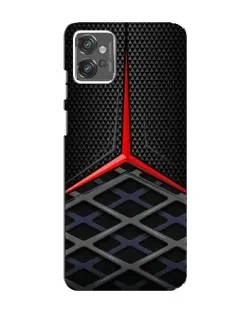 Чехол для Motorola MOTO G23 с картинкой «Mercedes Carbon Grid»