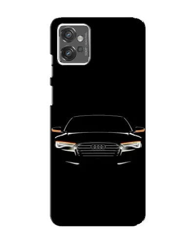 Чехол для Motorola MOTO G23 с картинкой «Audi — ночной контур» Чехол для Motorola MOTO G23 с картинкой «Audi — ночной контур»