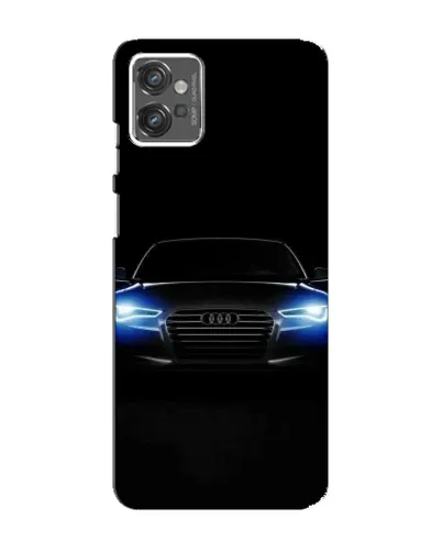 Чехол для Motorola MOTO G23 с картинкой «Audi в неоне» Чехол для Motorola MOTO G23 с картинкой «Audi в неоне»