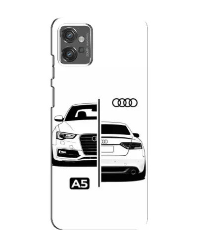 Чехол для Motorola MOTO G23 с картинкой «Audi — контрастный дизайн» Чехол для Motorola MOTO G23 с картинкой «Audi — контрастный дизайн»