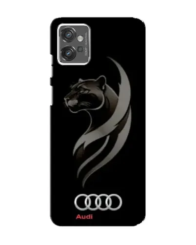 Чехол для Motorola MOTO G23 с картинкой «Графика — пантера и Audi» Чехол для Motorola MOTO G23 с картинкой «Графика — пантера и Audi»