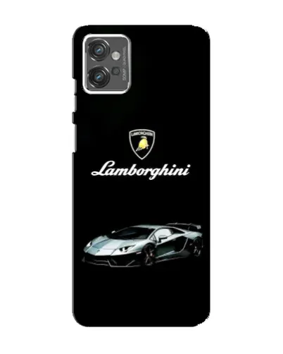 Чехол для Motorola MOTO G23 с картинкой «Логотип Lamborghini классика»