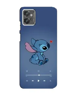Чехол для Motorola MOTO G23 с картинкой «Музыкальный Stitch»