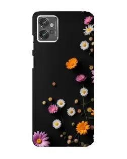Чехол для Motorola MOTO G23 с картинкой «Цветочная композиция»