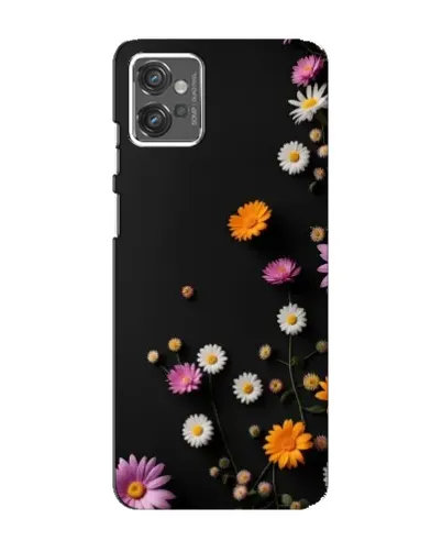 Чехол для Motorola MOTO G23 с картинкой «Цветочная композиция»