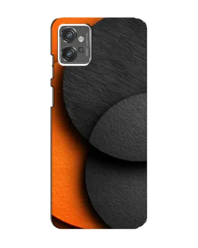 Чехол для Motorola MOTO G23 с картинкой «Геометрия оранжевых кругов» Чехол для Motorola MOTO G23 с картинкой «Геометрия оранжевых кругов»
