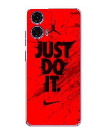 Чехол для Motorola MOTO G24 Power с картинкой «Nike Just Do It» Чехол для Motorola MOTO G24 Power с картинкой «Nike Just Do It»