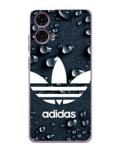 Чехол для Motorola MOTO G24 Power с картинкой «Adidas Trefoil Blue» Чехол для Motorola MOTO G24 Power с картинкой «Adidas Trefoil Blue»