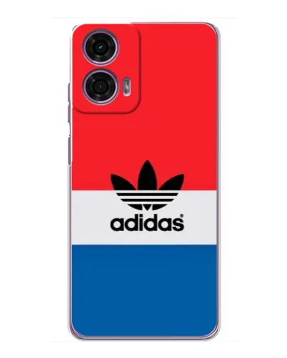 Чехол для Motorola MOTO G24 Power с картинкой «Ретро блоки Adidas» Чехол для Motorola MOTO G24 Power с картинкой «Ретро блоки Adidas»
