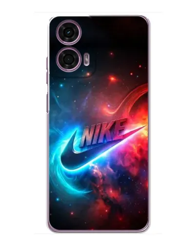 Чехол для Motorola MOTO G24 Power с картинкой «Огненный логотип Nike» Чехол для Motorola MOTO G24 Power с картинкой «Огненный логотип Nike»