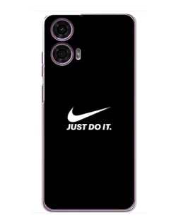 Чехол для Motorola MOTO G24 Power с картинкой «Минимализм от Nike» Чехол для Motorola MOTO G24 Power с картинкой «Минимализм от Nike»
