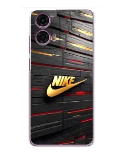 Чехол для Motorola MOTO G24 Power с картинкой «Золотой Nike на металле» Чехол для Motorola MOTO G24 Power с картинкой «Золотой Nike на металле»