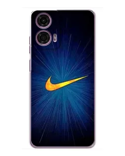 Чехол для Motorola MOTO G24 Power с картинкой «Синий пульс Nike» Чехол для Motorola MOTO G24 Power с картинкой «Синий пульс Nike»