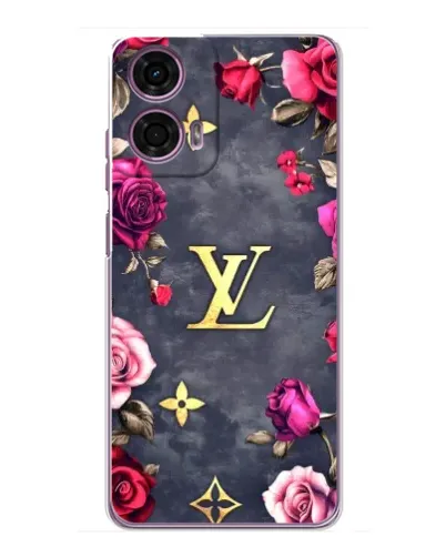Чехол для Motorola MOTO G24 Power с картинкой «Цветочный Louis Vuitton» Чехол для Motorola MOTO G24 Power с картинкой «Цветочный Louis Vuitton»