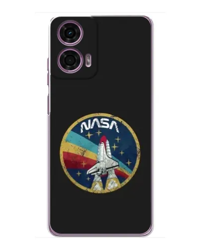 Чехол для Motorola MOTO G24 Power с картинкой «NASA — эмблема миссии» Чехол для Motorola MOTO G24 Power с картинкой «NASA — эмблема миссии»