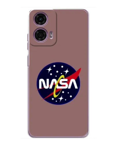 Чехол для Motorola MOTO G24 Power с картинкой «NASA — ретро космос» Чехол для Motorola MOTO G24 Power с картинкой «NASA — ретро космос»
