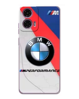 Чехол для Motorola MOTO G24 Power с картинкой «BMW Performance стиль» Чехол для Motorola MOTO G24 Power с картинкой «BMW Performance стиль»