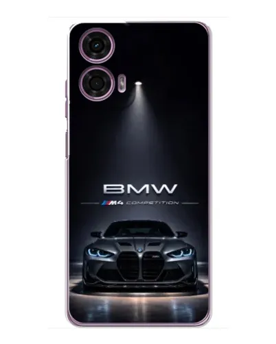 Чехол для Motorola MOTO G24 Power с картинкой «BMW сквозь ночной город» Чехол для Motorola MOTO G24 Power с картинкой «BMW сквозь ночной город»