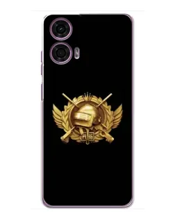 Чехол для Motorola MOTO G24 Power с картинкой «PUBG — оранжевый градиент» Чехол для Motorola MOTO G24 Power с картинкой «PUBG — оранжевый градиент»