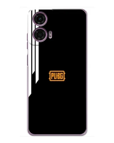 Чехол для Motorola MOTO G24 Power с картинкой «PUBG — вертикальные линии»