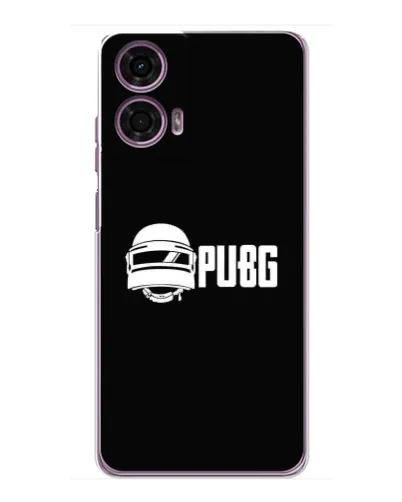 Чехол для Motorola MOTO G24 Power с картинкой «PUBG — классический лого»