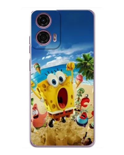 Чехол для Motorola MOTO G24 Power с картинкой «Развлечения на пляже»