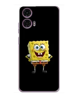 Чехол для Motorola MOTO G24 Power с картинкой «Классический Губка Боб»