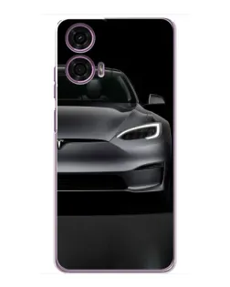 Чехол для Motorola MOTO G24 Power с картинкой «Tesla Model S Look» Чехол для Motorola MOTO G24 Power с картинкой «Tesla Model S Look»