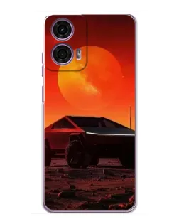 Чехол для Motorola MOTO G24 Power с картинкой «Cybertruck на Марсе» Чехол для Motorola MOTO G24 Power с картинкой «Cybertruck на Марсе»