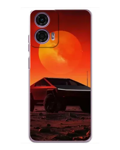 Чехол для Motorola MOTO G24 Power с картинкой «Cybertruck на Марсе» Чехол для Motorola MOTO G24 Power с картинкой «Cybertruck на Марсе»
