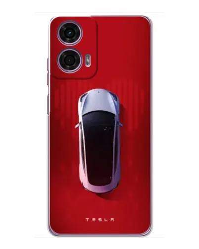 Чехол для Motorola MOTO G24 Power с картинкой «Tesla Top View» Чехол для Motorola MOTO G24 Power с картинкой «Tesla Top View»