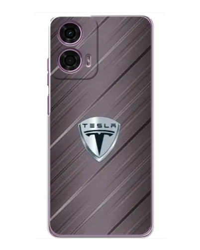 Чехол для Motorola MOTO G24 Power с картинкой «Металлическая текстура Tesla» Чехол для Motorola MOTO G24 Power с картинкой «Металлическая текстура Tesla»