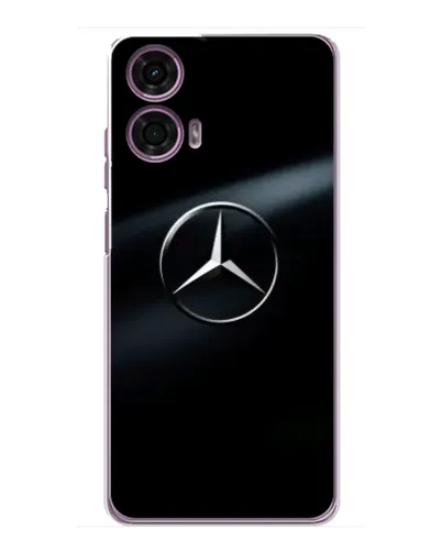 Чехол для Motorola MOTO G24 Power с картинкой «Mercedes на металле» Чехол для Motorola MOTO G24 Power с картинкой «Mercedes на металле»