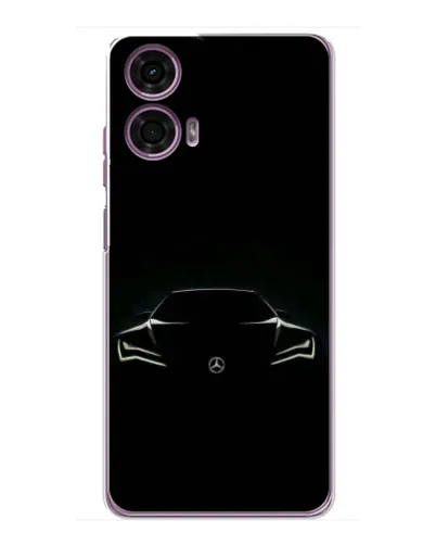Чехол для Motorola MOTO G24 Power с картинкой «Mercedes — силуэт авто» Чехол для Motorola MOTO G24 Power с картинкой «Mercedes — силуэт авто»