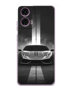 Чехол для Motorola MOTO G24 Power с картинкой «Lamborghini симметрия дорог» Чехол для Motorola MOTO G24 Power с картинкой «Lamborghini симметрия дорог»