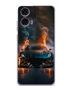 Чехол для Motorola MOTO G24 Power с картинкой «Lamborghini дымная эстетика» Чехол для Motorola MOTO G24 Power с картинкой «Lamborghini дымная эстетика»