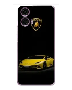 Чехол для Motorola MOTO G24 Power с картинкой «Lamborghini желтый акцент» Чехол для Motorola MOTO G24 Power с картинкой «Lamborghini желтый акцент»