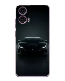 Чехол для Motorola MOTO G24 Power с картинкой «Черный Lamborghini Aventador» Чехол для Motorola MOTO G24 Power с картинкой «Черный Lamborghini Aventador»