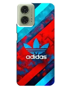 Чехол для Motorola MOTO G24 с картинкой «Абстракция Adidas»