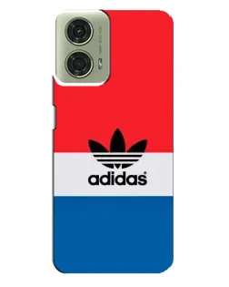 Чехол для Motorola MOTO G24 с картинкой «Ретро блоки Adidas» Чехол для Motorola MOTO G24 с картинкой «Ретро блоки Adidas»