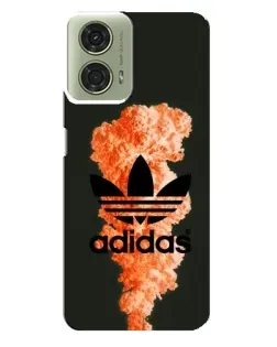 Чехол для Motorola MOTO G24 с картинкой «Оранжевый дым Adidas» Чехол для Motorola MOTO G24 с картинкой «Оранжевый дым Adidas»