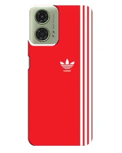 Чехол для Motorola MOTO G24 с картинкой «Красный минимализм Adidas» Чехол для Motorola MOTO G24 с картинкой «Красный минимализм Adidas»