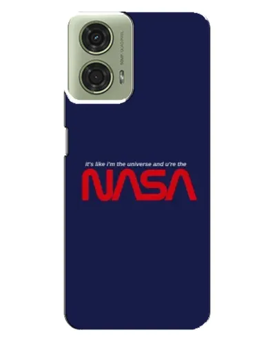 Чехол для Motorola MOTO G24 с картинкой «NASA — глубокий космос»