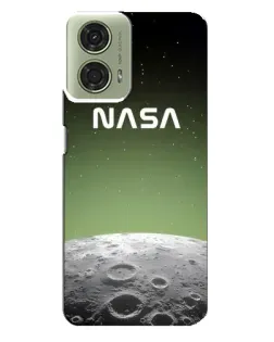 Чехол для Motorola MOTO G24 с картинкой «NASA — лунный градиент» Чехол для Motorola MOTO G24 с картинкой «NASA — лунный градиент»